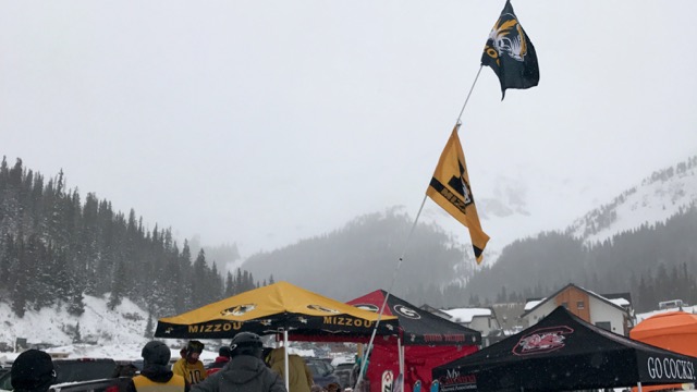 Great Turnout From Mizzou at SEC Ski Day