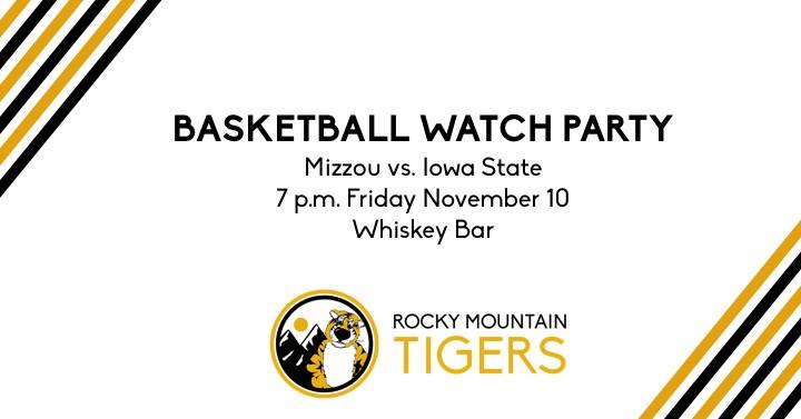 Mizzou Hoops Watch Party at Whiskey Bar