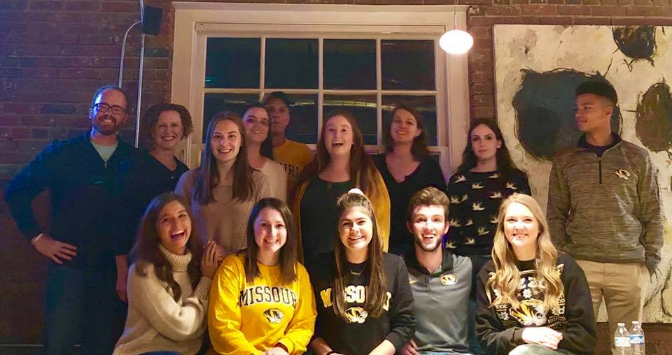 RMT Hosts Mizzou Alternative Breaks Group For Dinner and Games