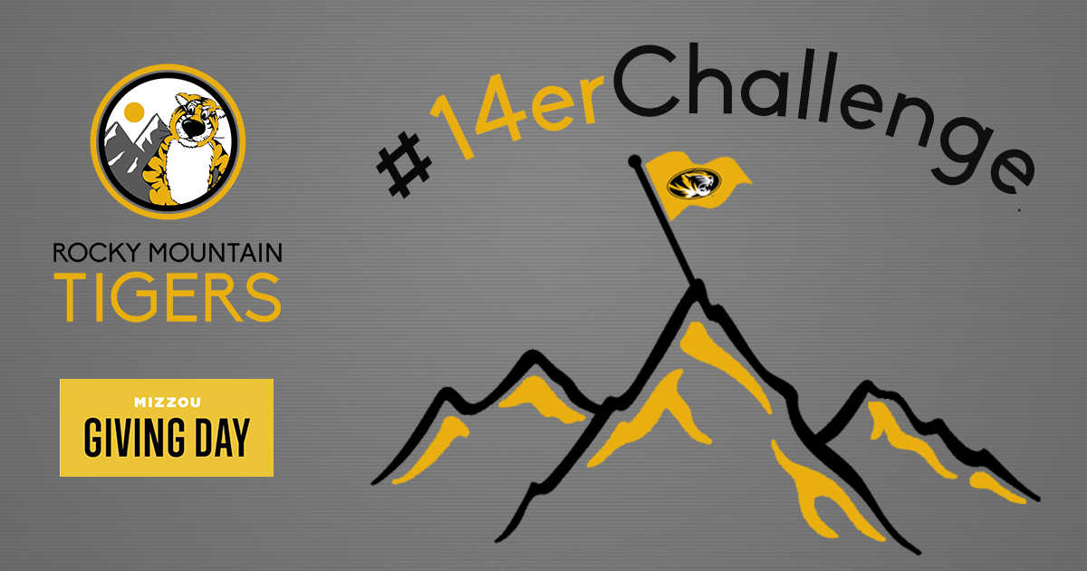 Mizzou Giving Day – The RMT 14er Challenge