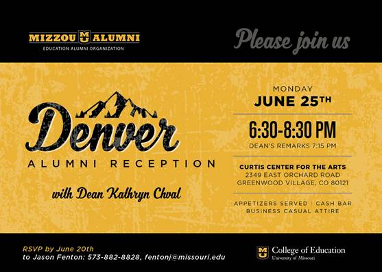 POSTPONED – Reception with Dean Kathryn Chval